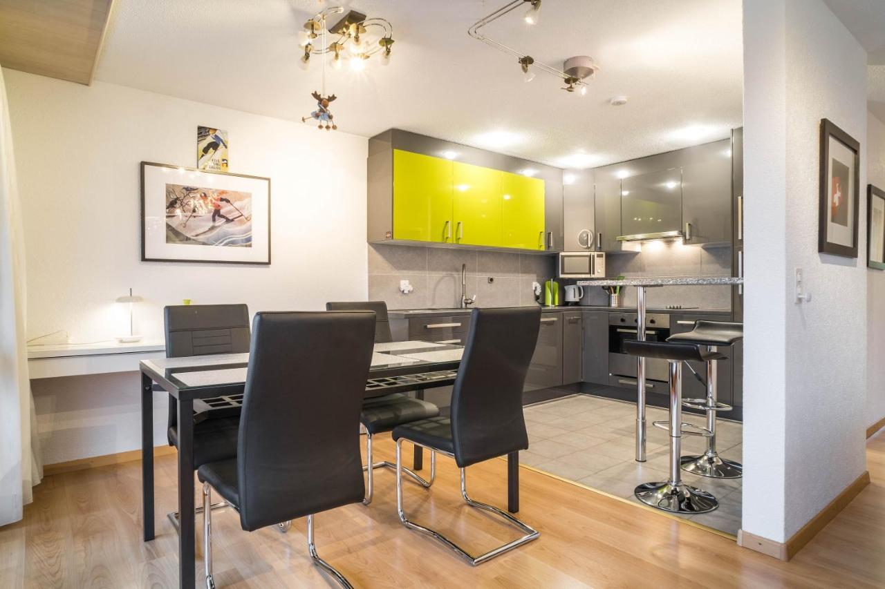 Apartment Jungfrau - Griwa Rent Ag Grindelwald Bagian luar foto